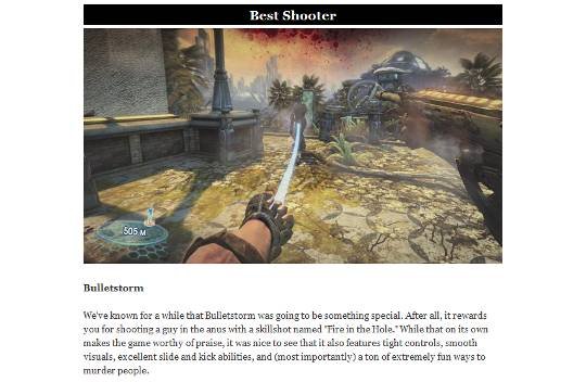 Bulletstorm: Prawdziwy sukces shootera People Can Fly!