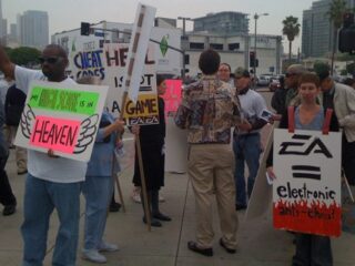 E3 ´09: EA zorganizowało protest przeciwko własnej grze