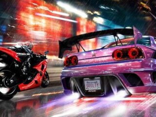 Co to jest? Podobno nowy Need for Speed, Out of the Law. Zaraz, z… motocyklami?!?! [UPDATE: To ściema]