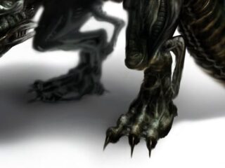 Dwa arty z Aliens RPG, czyli jak z pięknego Obcego zrobić ohydne niewiadomoco