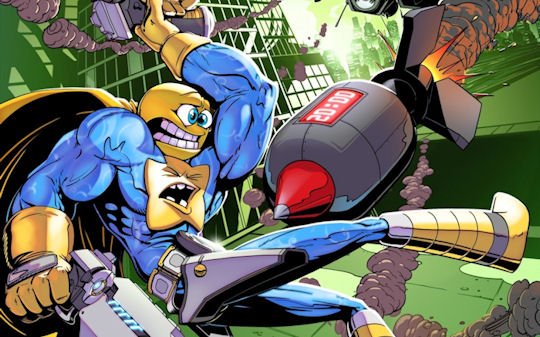 Comic Jumper: pierwsze 10 minut gry – czas na brawurowego Kapitana Smileya!