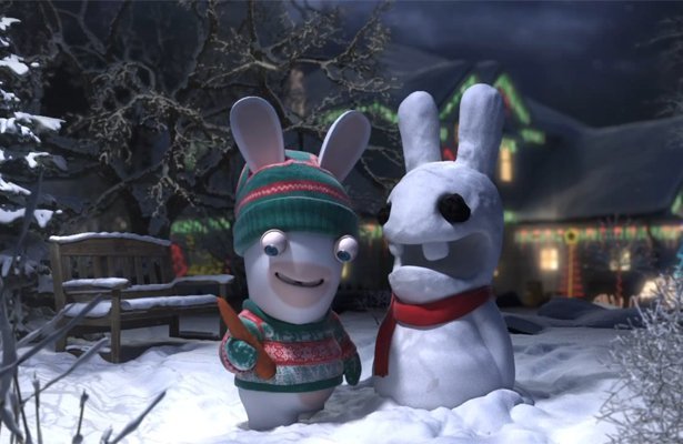 Rabbids: Na żywo i w kolorze – Kórliki i Ubisoft życzą wesołych świąt [WIDEO]