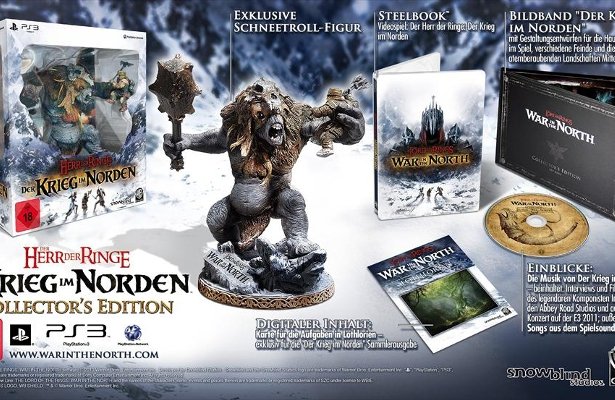 Lord of the Rings: War in the North – Zawartość edycji kolekcjonerskiej w Europie
