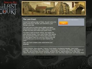 Dragon Age: The Last Court – Darmowa tekstówka osadzona w&nbsp;świecie wykreowanym przez&nbsp;BioWare [WIDEO]