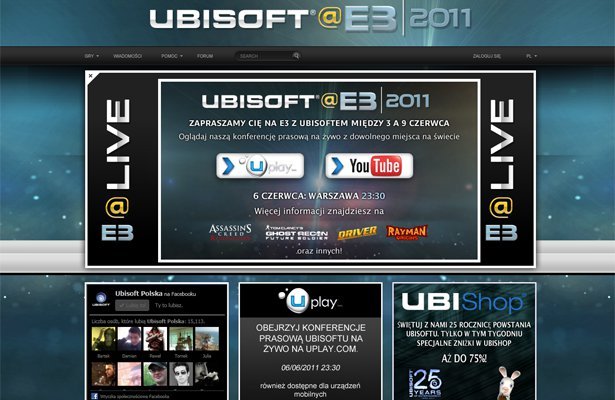 Polski oddział Ubisoftu (nareszcie) ma swoją stronę internetową