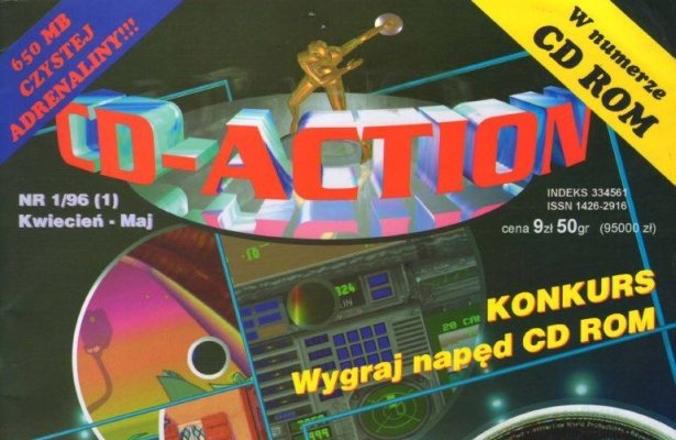 To już 18 lat CDA! Numer 01/96…