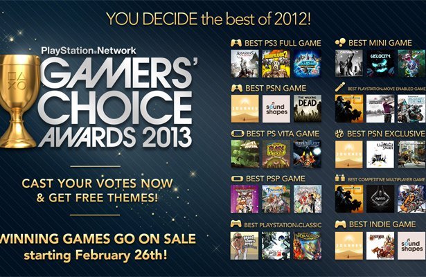 PlayStation Network Gamers´ Choice Awards: Wybierz najlepsze gry na&nbsp;PlayStation