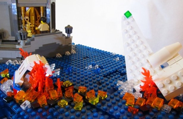 Rapture, podwodna metropolia z BioShocka, w wydaniu LEGO