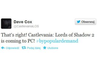 Castlevania: Lords of Shadow 2 – będzie wersja PC!