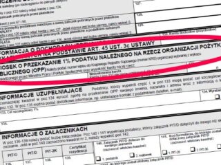 Gracze pomagają – 1 procent podatku