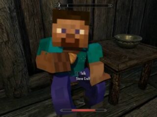 Skyrim Minecraft: Dwie najlepsze gry minionego roku ? teraz tworzą całość [WIDEO]