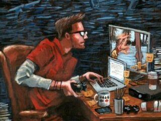 Game Journalism Simulator: Grupa dziennikarzy growych robi grę o&nbsp;dziennikarstwie growym