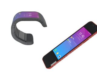Lenovo pokazało zegarek który jest (elastycznym) smartfonem [WIDEO]