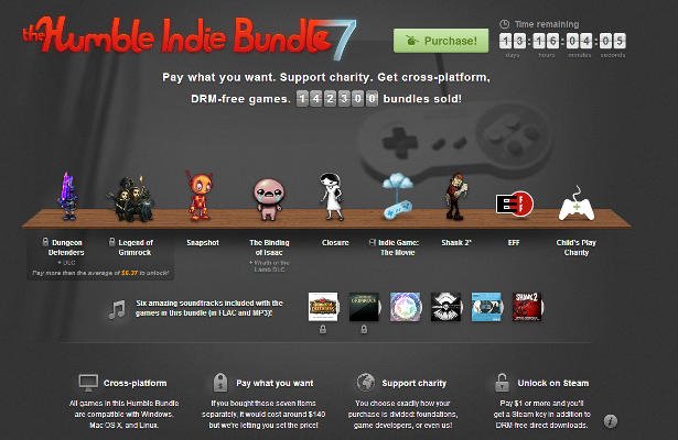 The Humble Indie Bundle 7: Niezła, zróżnicowana oferta dla fanów indyków [WIDEO]