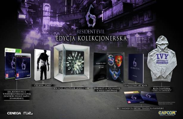 Resident Evil 6: Capcom ujawnia edycję kolekcjonerską. Z bluzą z kapturem! Za 600 złotych…