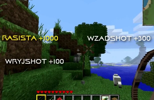 Minecraft wita Bulletstorm, czyli kanciaste skillshoty [WIDEO]