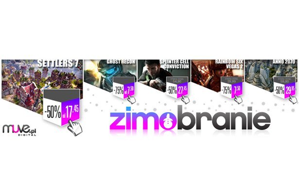 Zimobranie: Wielka zimowa wyprzedaż na Muve Digital ? dzień 10. Ghost Recon: Future Soldier, Rayman Origins, Splinter Cell: Conviction