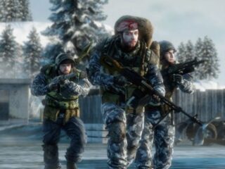 Bronie z Battlefielda 1943 w Battlefield: Bad Company 2