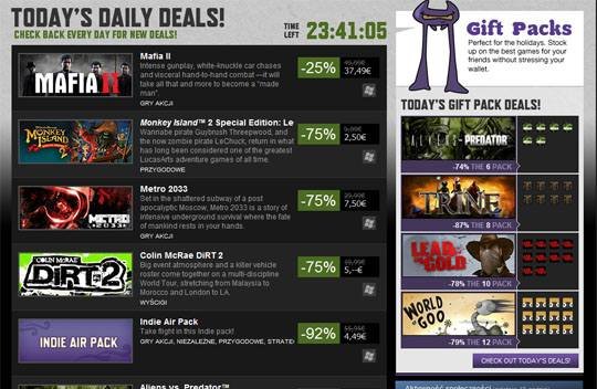 Wielka wyprzedaż na Steamie – dzień 6. Aliens vs. Predator, Metro 2033, Colin McRae: DiRT 2!