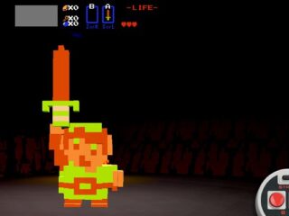 Wokselowy remake pierwszej Zeldy do&nbsp;ogrania w&nbsp;przeglądarce