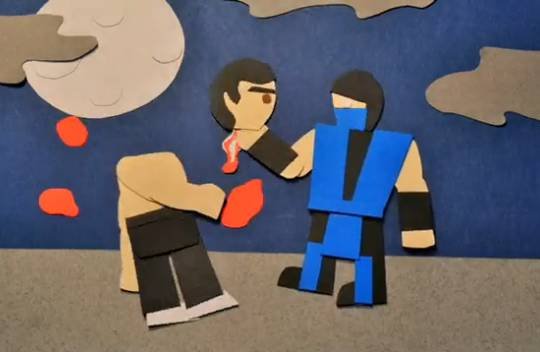 Mortal Kombat: Paperalities, czyli fatality w stylu South Park