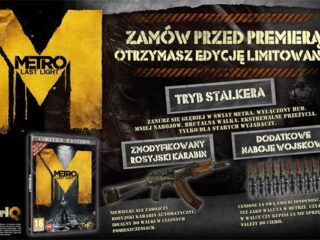 Metro: Last Light ? Edycja limitowana z&nbsp;trybem stalker bonusem przedpremierowym