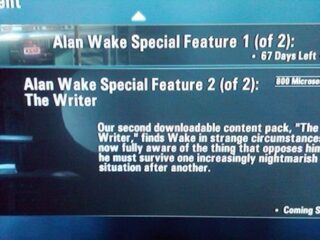 Alan Wake: Microsoft ujawnia przez przypadek kolejne DLC do gry