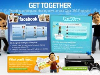Last.fm, Facebook i Twitter w Xbox Live już 17 listopada