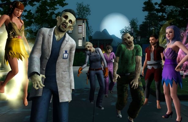 The Sims 3: Nie z tego świata – popatrz na wróżki i zombie