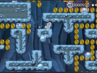 Twórca Mario gra w&nbsp;poziom w&nbsp;Mario wzorowany na&nbsp;Pac-Manie, stworzony przez&nbsp;twórcę Raymana