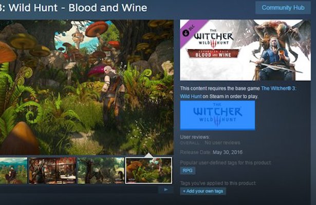 Wiedźmin 3: Krew i&nbsp;Wino – Wyciekła data premiery