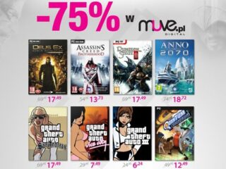Muve Digital: Jesienna wyprzedaż. Największe hity o&nbsp;75% taniej