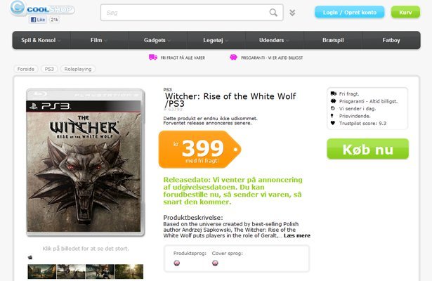 Pierwszego Wiedźmina na konsolach nie będzie, ale jutro dowiemy się nad czym pracuje CD Projekt RED
