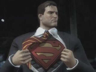 Injustice: Gods Amongs Us: Piętnaście minut rozgrywki ? Superman łoi Flasha, Batman pierze Salomona Grundy´ego [WIDEO]