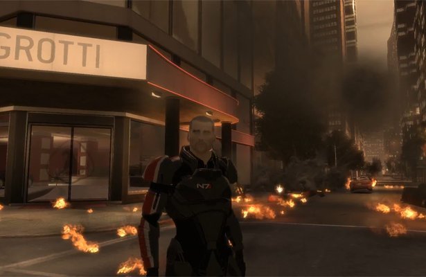 Grand Theft Auto IV: Komandor Shepard w Liberty City! [WIDEO]