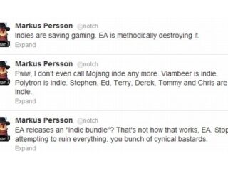 Notch: „Indyki ratują gry, EA je&nbsp;systematycznie niszczy”