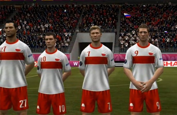 UEFA Euro 2012: Polska – Rosja na wirtualnym boisku. Czy tak będzie w rzeczywistości? [WIDEO]