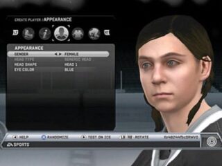 NHL 12: W grze można stworzyć… hokeistkę!