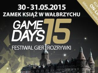 Już pod&nbsp;koniec maja odbędzie się I&nbsp;Festiwal Gier i&nbsp;Rozrywki ?GAME DAYS 2015
