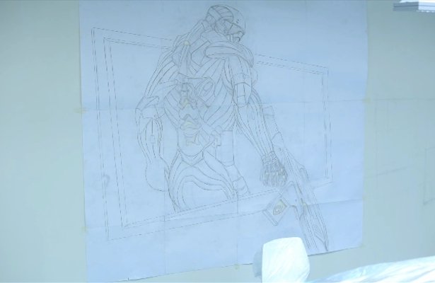 nVidia: Efektowne graffiti w moskiewskim oddziale [WIDEO]