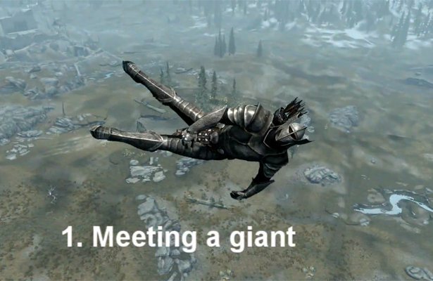 The Elder Scrolls V: Skyrim – sto sposobów na śmierć [WIDEO]