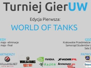 World of Tanks: „Czołgi” zmierzają na&nbsp;uczelnię. Weź udział w&nbsp;Turnieju Gier UW