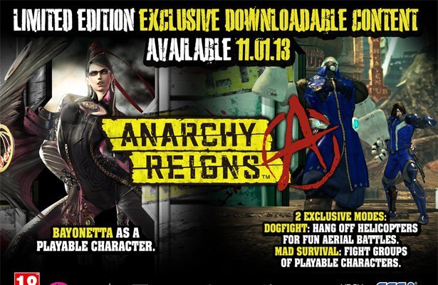 Anarchy Reigns: Wydanie europejskie z edycją limitowaną