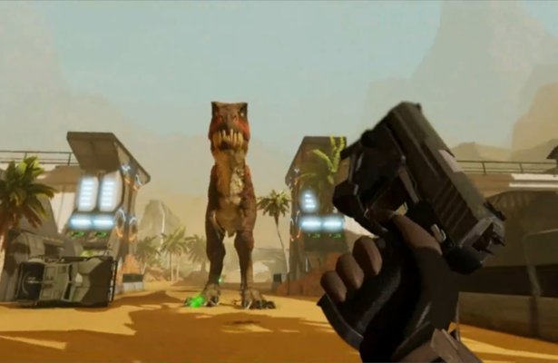 Orion: Prelude – walka z dinozaurami [WIDEO]