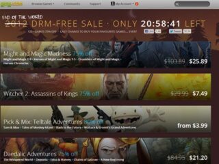 GOG.com: Wielka wyprzedaż na&nbsp;koniec świata. 125 gier o&nbsp;75% taniej!