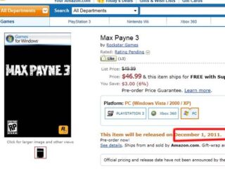 Max Payne 3: Premiera w grudniu?