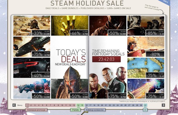 Świąteczna wyprzedaż na Steamie – dzień 11