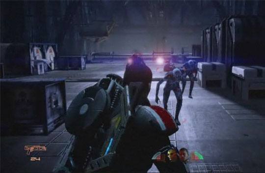 Nowy gameplay z Mass Effect 2. Shepard walczy z Huskami [WIDEO]