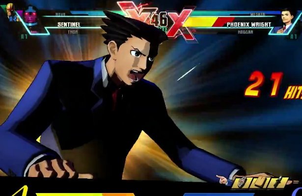 Ultimate Marvel vs. Capcom 3: Take that! Phoenix Wright w akcji [WIDEO]