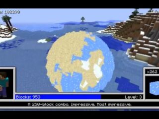 Minecraft + Katamari Damacy = Kataminey Damacraft [WIDEO]